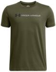 Under Armour Gyerek szabadidő rövid ujjú pólók Under Armour B LOGO WORDMARK SS TEE zöld 1389963-390 - YM