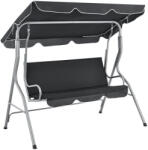  Cecina 3 személyes hintaágy kerti nyugágy antracit 25402