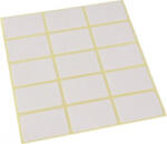  Etikett, műanyag, időjárásálló, 30x50 mm, 1000 etikett/csomag (ISCT3050I) (ISCT3050I)