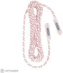 Singing rock Static kötél két szemmel, 10.5 mm, white/red (20 m)