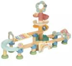 Tooky Toy Tooky Toy: Комплект за изграждане на цветна писта с топчета и камбанки (TK744N)