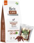 Brit BRIT CARE Fogyókúrás nyúl 12kg + WILD FARM kacsamell filé pálcikán 500g kutyakaják