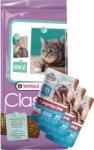 Versele-Laga Versele-Laga Classic Cat Variety 10kg + Frendi darabok finom mártásban bárányhússal macskáknak 3x100g