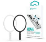 DEVIA ST124936 Devia fém ellenlapka darab MagSafe mágneses autós tartóhoz - 2 db/csomag - fekete, fehér (ST124936)