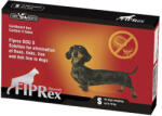 Fiprex 75 S, solutie antiparazitara externa caini talie mica (2-10 kg), 1 pipeta