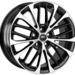 RC RACING RC-248 Fekete polírozott 5/114, 3 18x8 ET50 60, 1 - teligumi