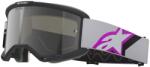 Alpinestars Vision 5 Corp motokrossz szemüveg fekete-szürke-lila-fehér tükrös ezüst plexivel