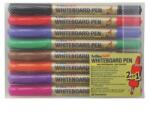 ARTLINE Marker pentru tabla de scris ARTLINE 541T, doua capete - varfuri rotunde 0.4mm/1.0mm, 8 buc/set (EK-541T/8W)
