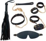 Bad Kitty - set bondage, albastru-auriu