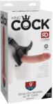 King Cock Pipedream King Cock - ham strap-on cu dildo realist 23 cm