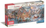 Clementoni Karácsonyi falu Getting Ready 1000 db-os panorama puzzle Clementoni (39927)