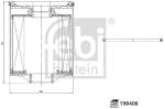 Febi Bilstein Filtru combustibil FEBI BILSTEIN 198408 (198408) - fixbox