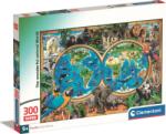 Clementoni - Puzzle The wonderful Animal World - 300 piese