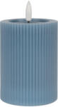 Clayre & Eef Lumanare ceara albastra cu led Ø 8x13 cm (6CA0003BL)