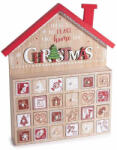 Decorer Calendar Advent Craciun cm 30 x 5, 5 x 35 H (A51.58.33)