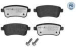 MEYLE set placute frana, frana disc MEYLE -PD: Advanced performance and design. 025 262 6317/PD (025 262 6317/PD)