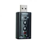 Astrum SC080 USB 2.0 külső sztereo 3D hangkártya 7.1 csatornás - emag