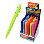 Vinson Golyóstoll nyomógombos 0, 7mm Elegance vegyes test displ 36 db/display (8055C) (8055C)