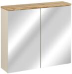 Comad Bali Cashmere szekrény 80x20x70 cm tükörrel bézs BALI CASHMERE 84-80-2D (BALICASHMERE84802D)