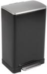 EKO 40 л. черен кош за отпадъци с педал ЕКО от серия e-cube (eko926840black)