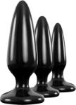 NS Novelties Set de antrenament cu dopuri anale Pleasure Plug 3 buc