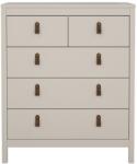 Tvilum Comodă grej 82x99x38 cm Madrid - Tvilum Comoda
