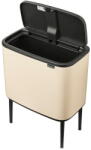 Brabantia Бежово стоманено кошче за боклук, отваряне с докосване 36 l Bo Touch Bin - Brabantia (201189)