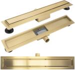 Rea Neox, rozsdamentes acél lefolyócsatorna 60 cm, matt arany, REA-G4892 (REA-G4892)