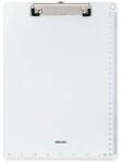 DELI Clipboard simplu din metal cu rigla DELI (DL64504)