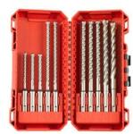 Milwaukee Betonfúrószár-készlet 10db 4élű d5/6/6x115-d6/6/8/8/8/10/12x165mm SDS-PlusMX4 Milwaukee - 4932492115 (4932492115)