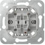 Gira 105 2x1P csillárkapcsoló süllyesztett rugós IP20 billentyű/gomb GIRA - 310500 (310500)