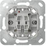 Gira 101/106 ki/váltókapcsoló süllyesztett rugós IP20 ellenőrzés és tájékozódás billentyű/gomb GIRA - 310600 (310600)