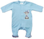  Hosszú ujjú pamut rugdalózó, zsiráf mintával (62)