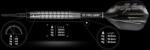 Target Dart szett TARGET soft POWER 8ZERO BLACK TITANIUM 18g 2016 gravírozott