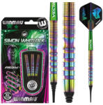 Winmau Dart szett Winmau soft Simon Whitlock World Cup Rainbow SE 18g, 90% Gravírozott
