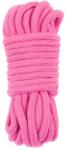 LoveToy Fetish Bondage Rope - frânghie bondage, roz, 10 m