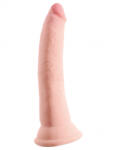 King Cock Plus 7″ Triple Density - dildo realist cu structură 3D (18 cm) Dildo