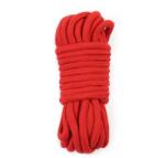 LoveToy Fetish Bondage Rope - frânghie bondage, roșie, 10 m
