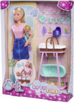 Simba Toys Steffi Love baba kisbabával és mózeskosárral