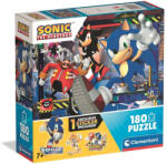 Clementoni Sonic a sündisznó Spin Dash 180 db-os puzzle Clementoni (CL29797)