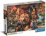 Clementoni Állatos Tribal Society 1500 db-os Compact puzzle Clementoni (CL31722)