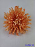  Pók krizantém fej 10cm - Világos Narancs