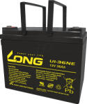 Long Акумулаторна батерия Long U1-36NE, 12V 36Ah, за UPS, 131x159x197 mm (U1-36NE)