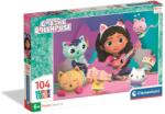 Clementoni - Puzzle Gabby's Dollhouse - 100 piese