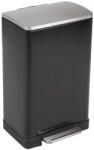 EKO-Europe Кош за отпадъци EKO E-CUBE с педал (40 л) - черен (EKO 926840 - Black)