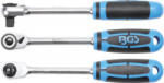 BGS technic Clichet reversibil dantura fina, antrenat prin patrat interior 12, 5 mm (1/2"), BGS 612 (B-612)