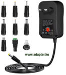 AHT ACDCU2000, 3-12 V-os, 2, 5 A-es univerzális hálózati adapter