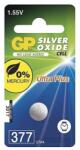 GP Batteries SR1154 (357/S76E/SR44) ezüst-oxid gombelem 1db/bliszter PC (B3357F)