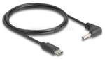 Delock USB Type-C tápkábel - DC 3, 5 x 1, 35 mm méretű apa hajlított 1, 5 m (DL85393) (DL85393)