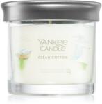 Yankee Candle Clean Cotton ароматна свещ Signature 122 гр